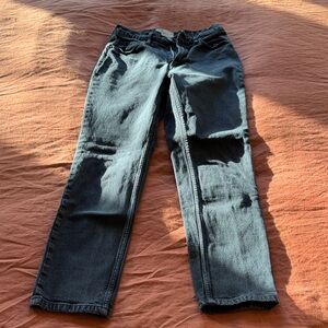 Everlane Women’s Washed Black Straight Jeans